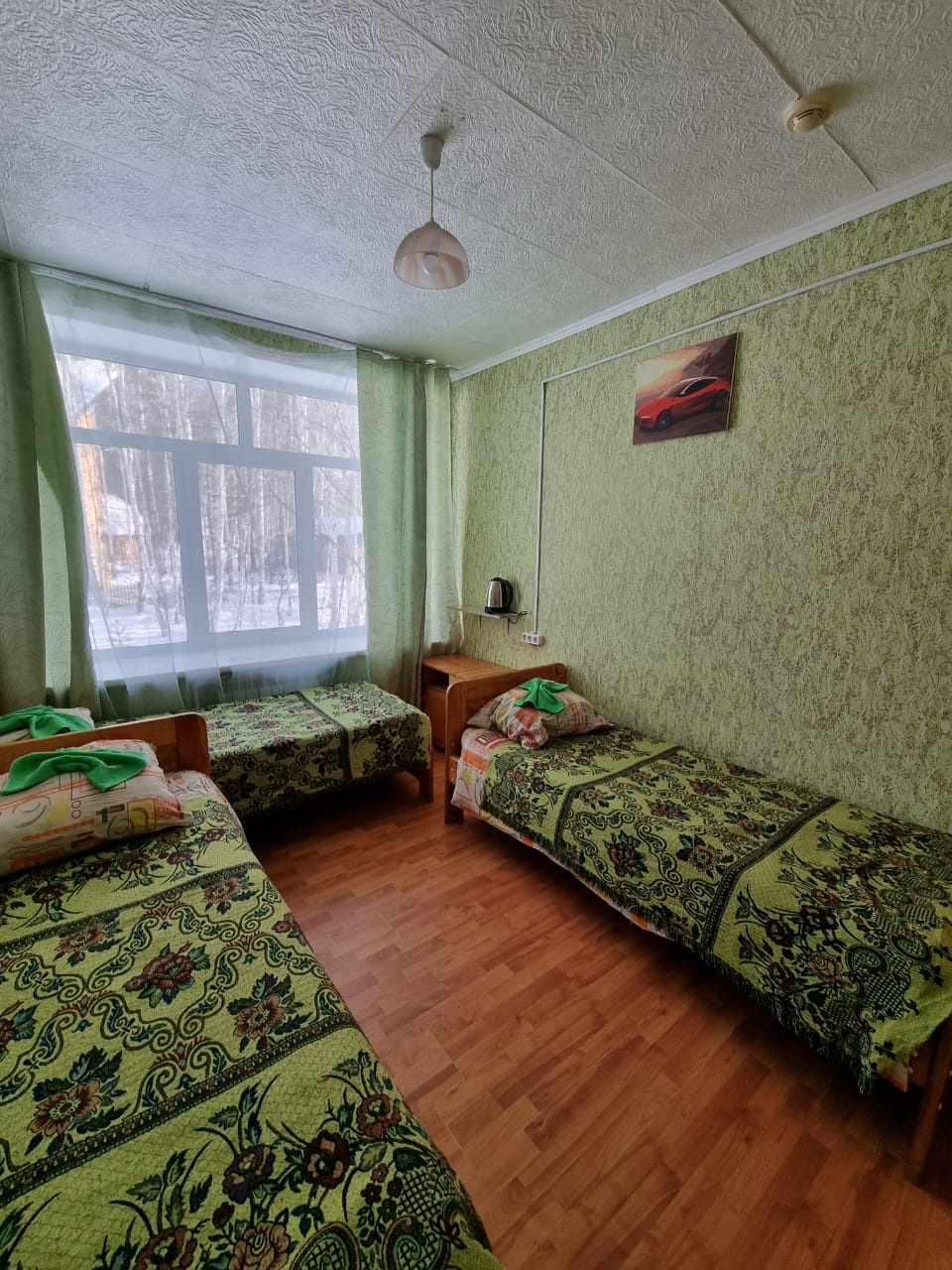 Парк-отель «Голубые Ели» Иркутская область 3-местный номер в эконом-корпусе, фото 3