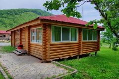 Recreation center «Tungus» Primorsky Krai 4-mestnyiy dom iz sruba