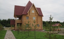 Recreation center «Lukomore» Arkhangelsk oblast Kottedj na dve semi