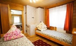  Отель «Русский дом» Иркутская область Комната с двумя кроватями