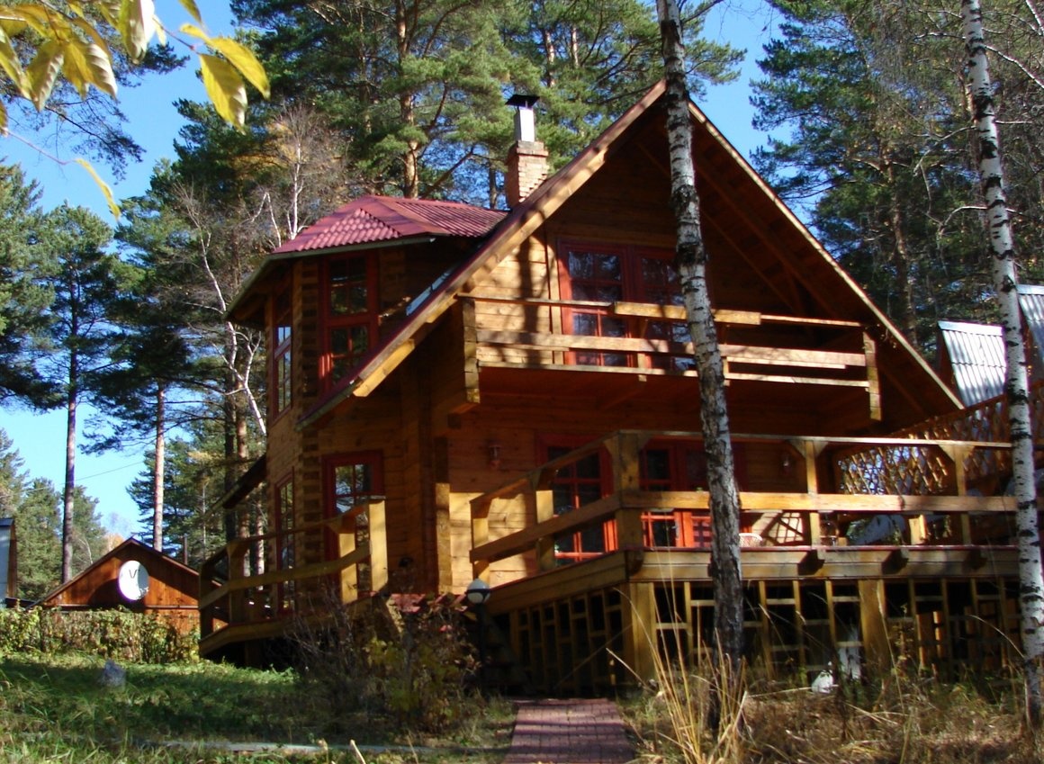 Гостевой дом «Лесной коттедж» Иркутская область Коттедж «Солнечная палуба», фото 1