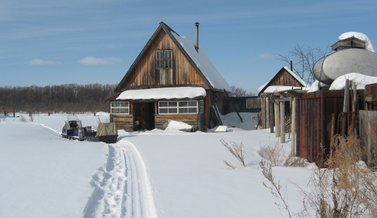 Fishing base «Baza SHevaldaeva» Tomsk oblast 