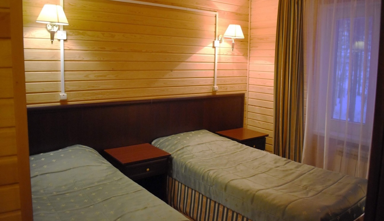 Парк-отель «Картакой» Иркутская область Двухместный номер с двумя кроватями, фото 1