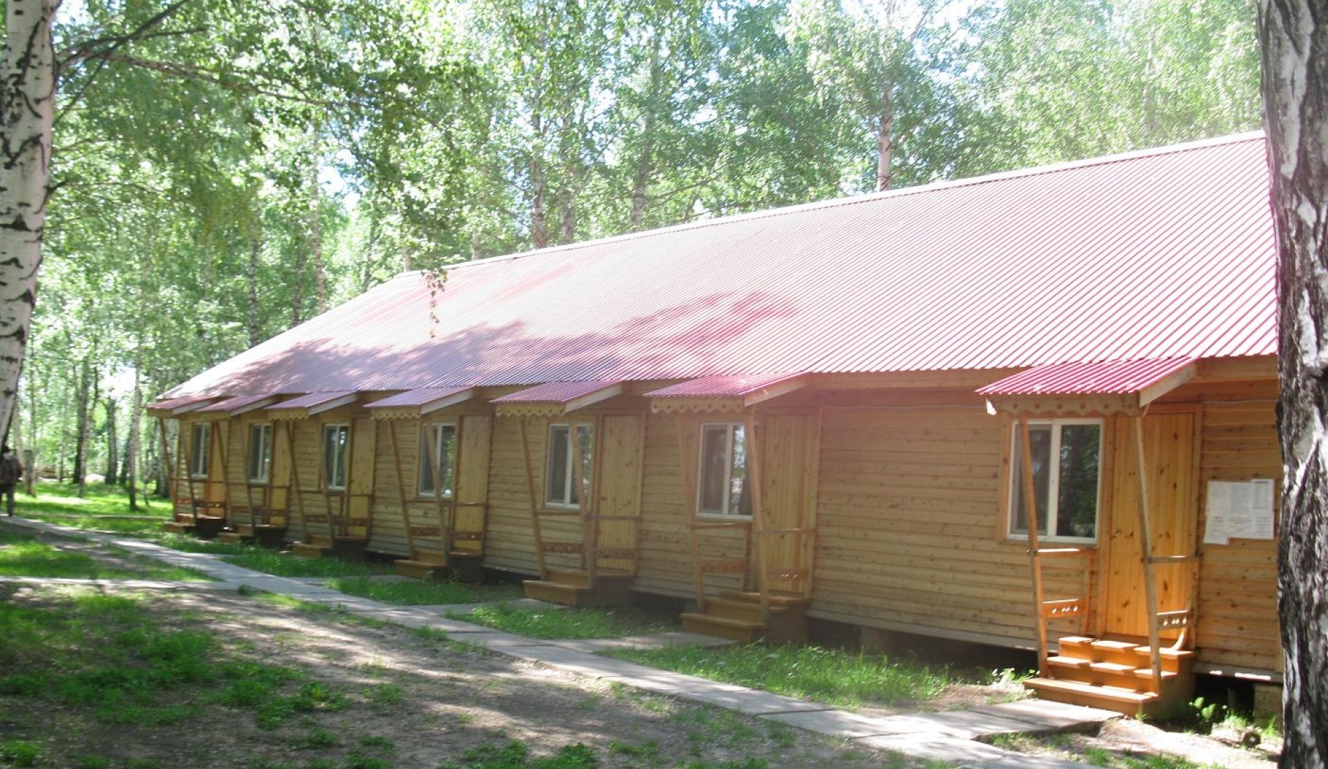 База отдыха «Кристалл» Томская область 3-х местный номер летнего корпуса, эконом, фото 1