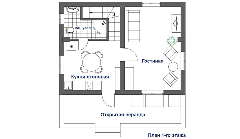База отдыха «Дом на Селигере» Тверская область Двухэтажный дом, фото 7