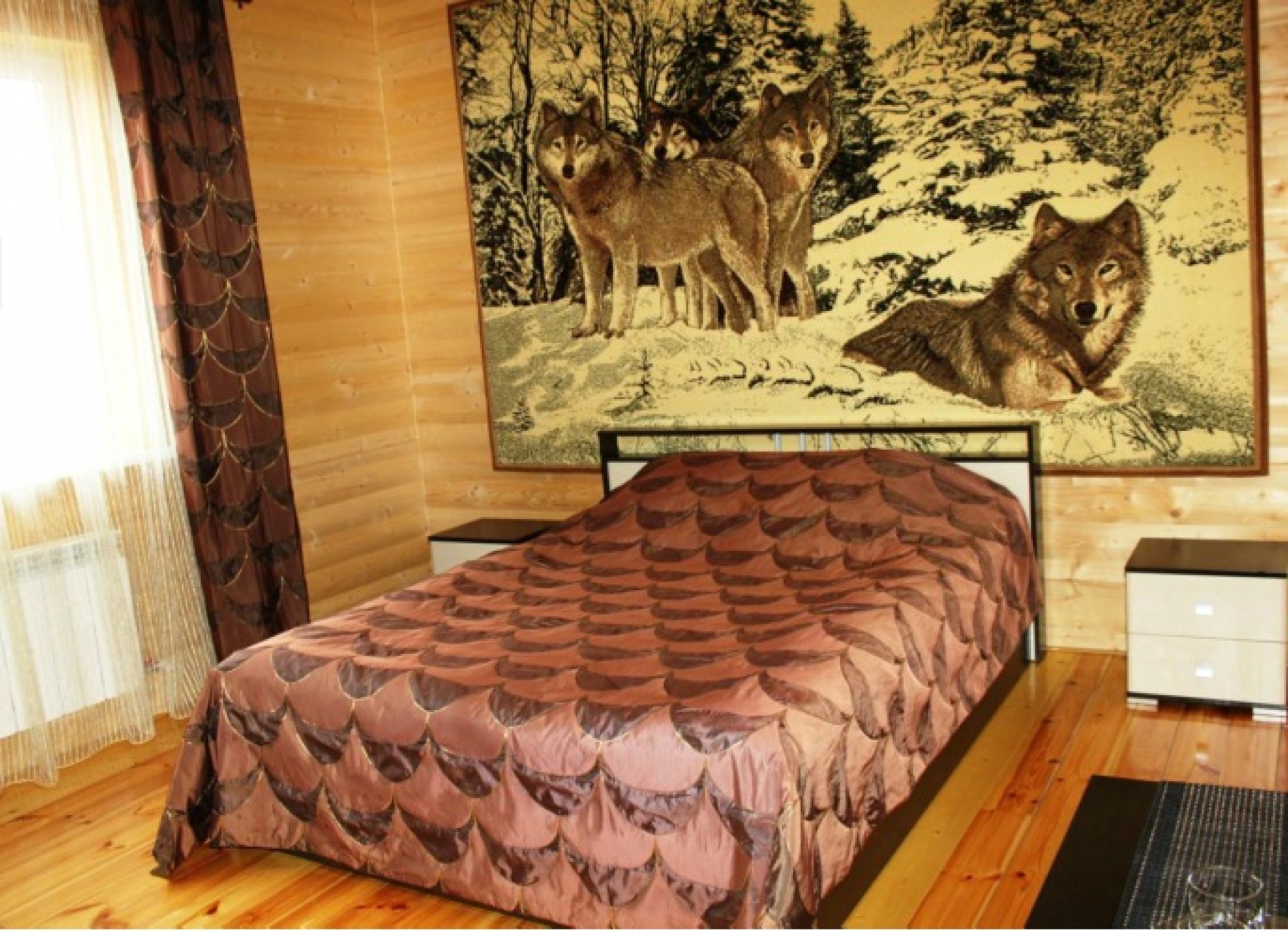 Гостиничный комплекс «Эдельвейс» Оренбургская область Деревянный двухкомнатный домик (1 корпус), фото 1
