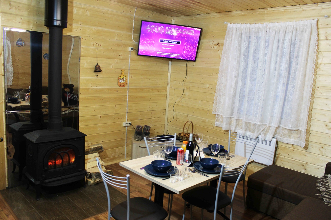 База отдыха «Рыбная слобода» Ленинградская область 4-местный коттедж с двумя спальнями, фото 3