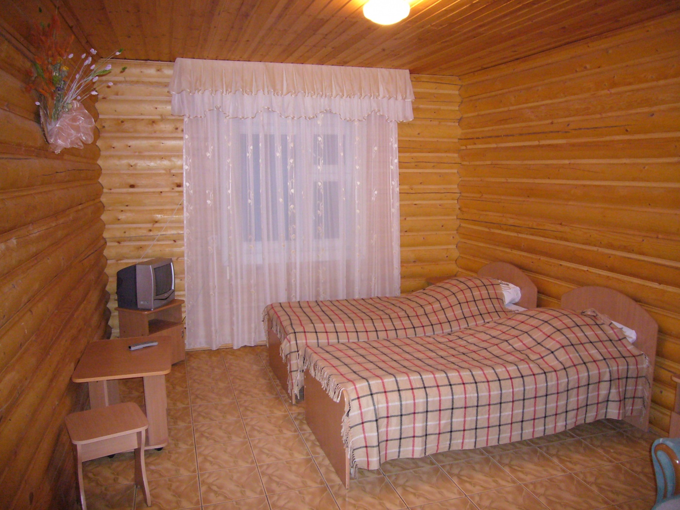 База отдыха «Ивушка» Самарская область Номер в срубовом доме, фото 1