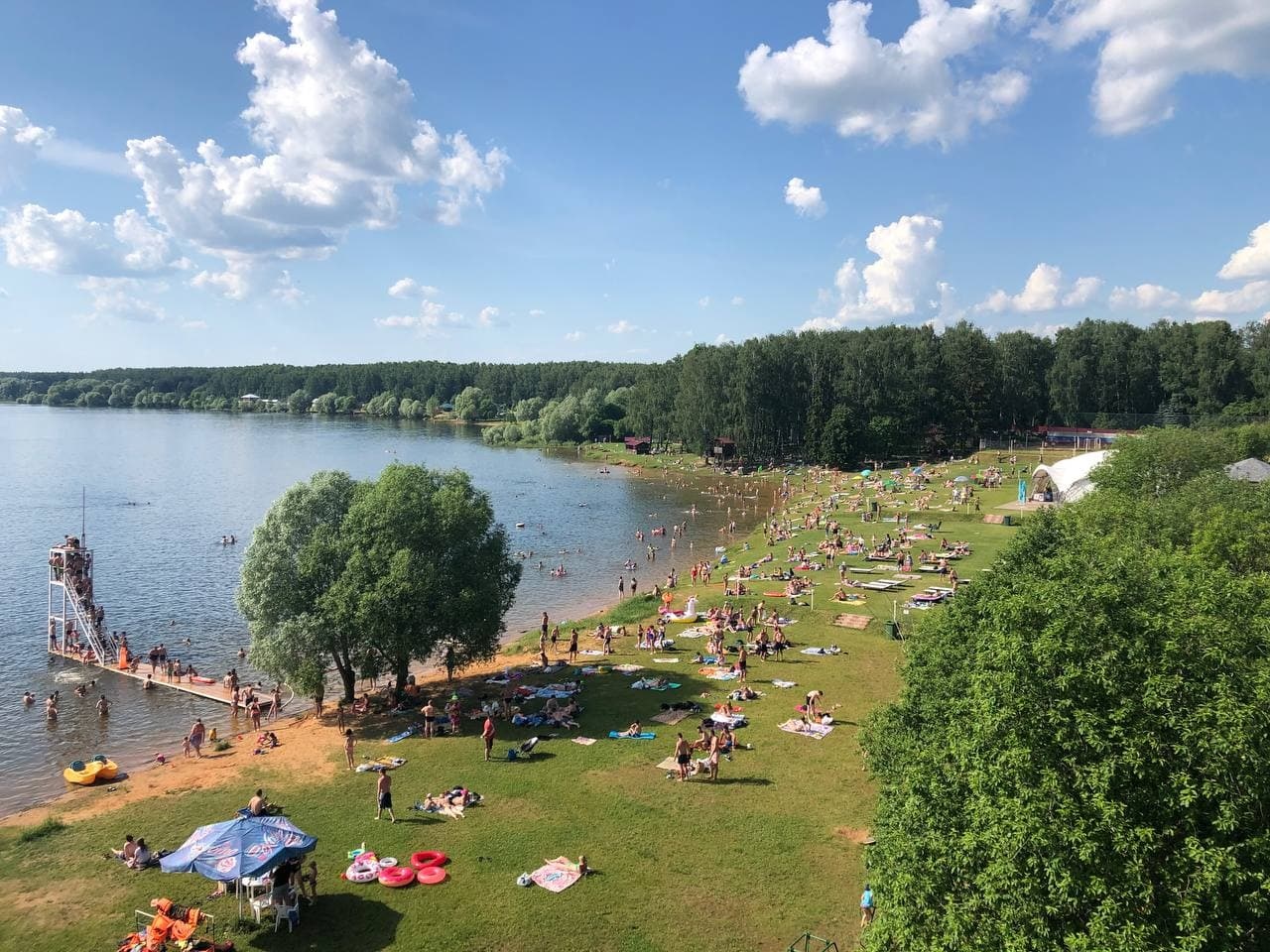 отдых на клязьминском водохранилище