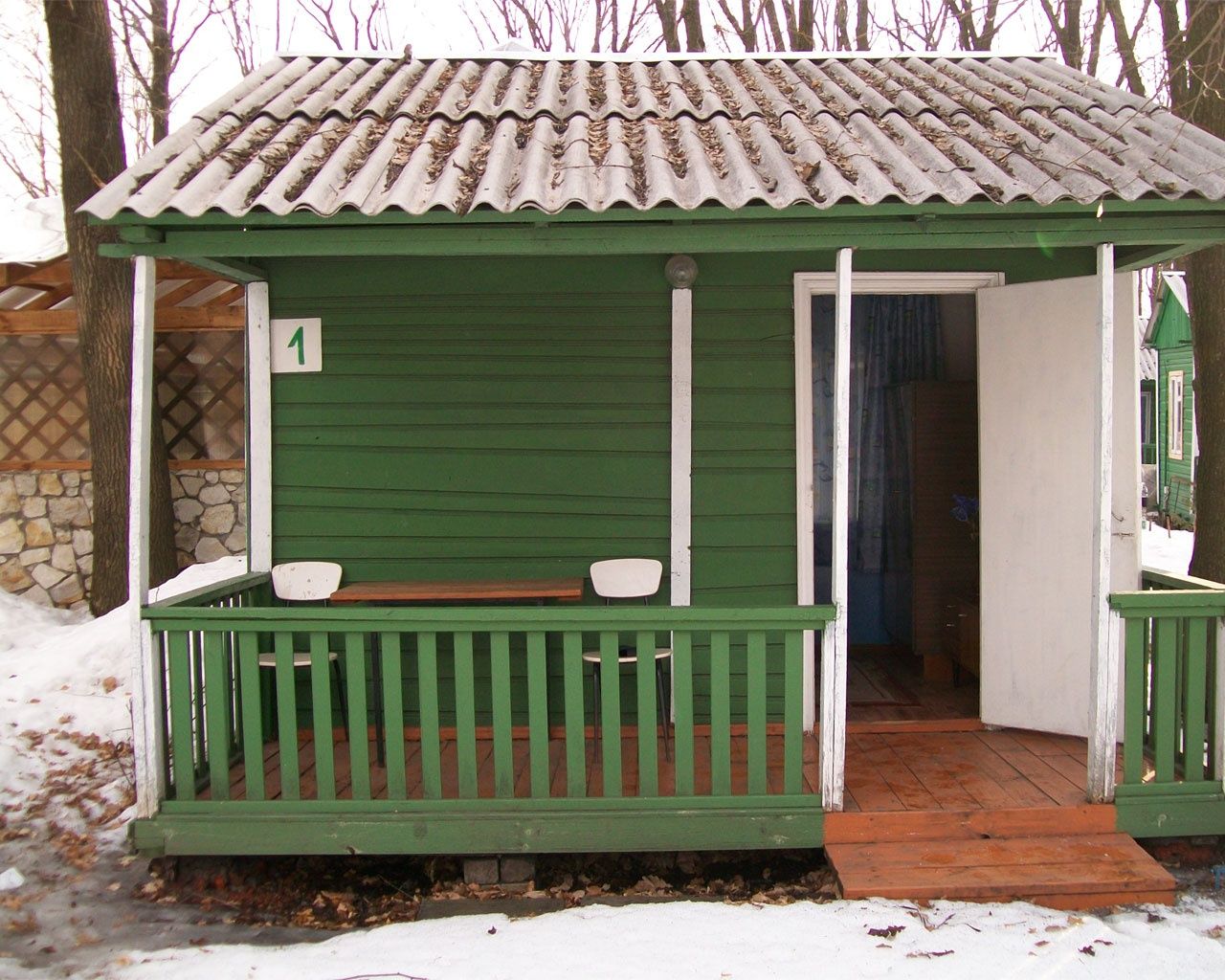 База отдыха «Усманка» Воронежская область 2-местный летний домик, фото 1