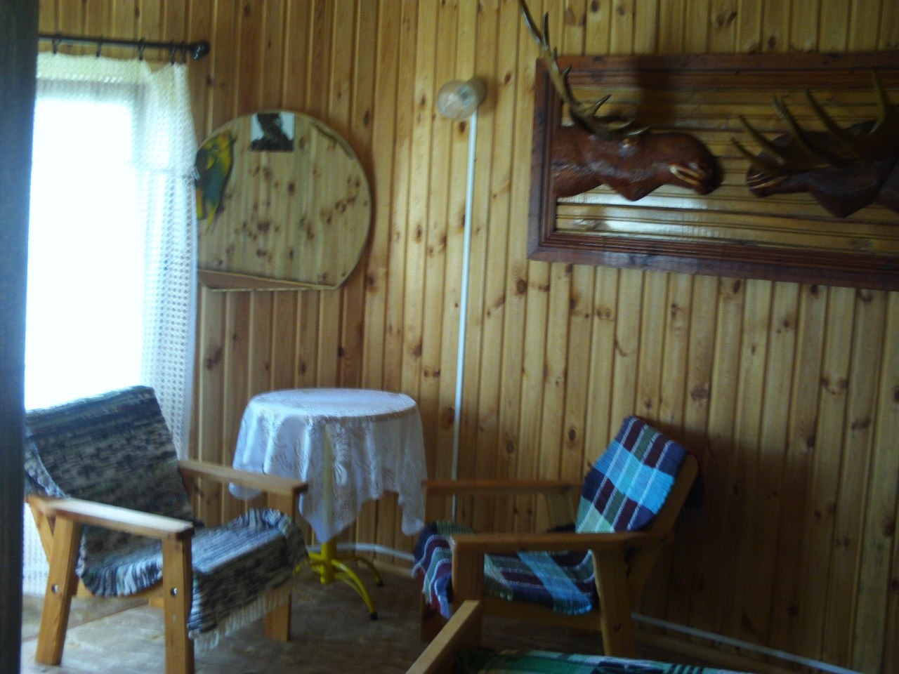 База отдыха «Хуторок Сова» Псковская область 2-местный деревянный домик, фото 4