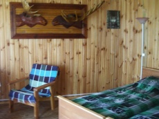 База отдыха «Хуторок Сова» Псковская область 2-местный деревянный домик, фото 3_2