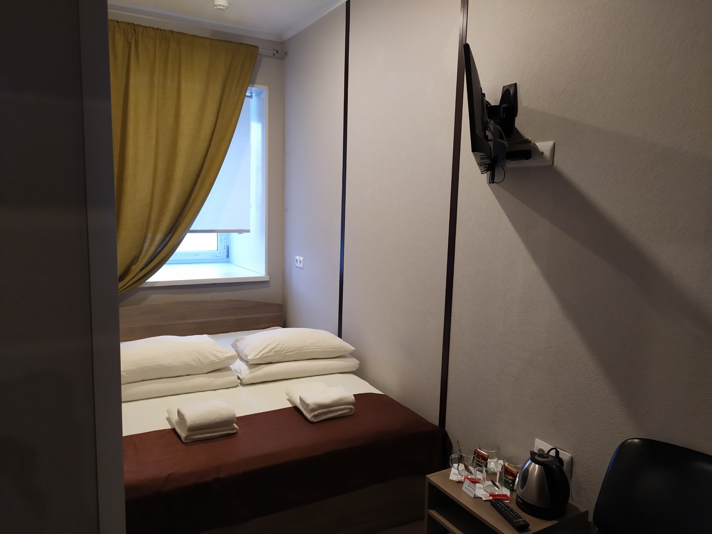 Отель «Багет» Нижегородская область Эконом с двуспальной кроватью, фото 1