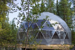 База отдыха «Лапландская деревня» Мурманская область Купольный шатер с панорамными окнами, фото 3_2