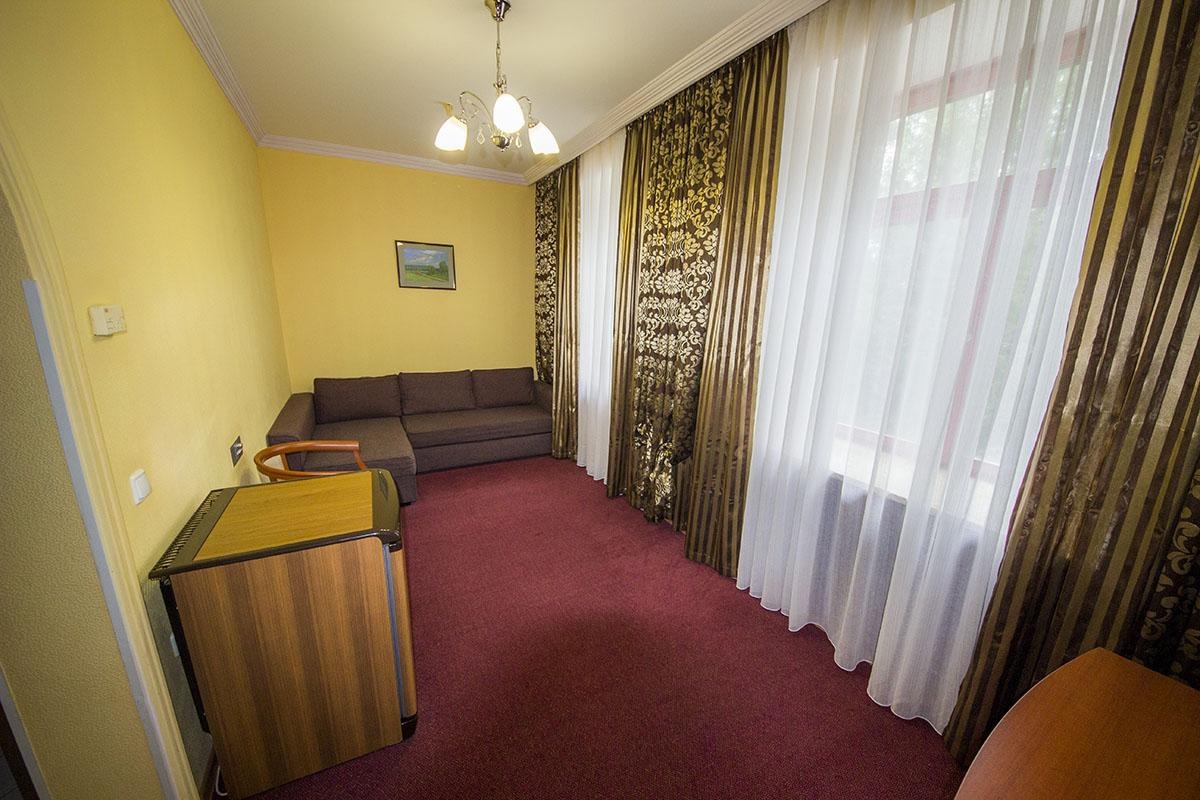  Санаторий "Янган-Тау" Республика Башкортостан 1-местный люкс с закрытым балконом (Корпус №2), фото 1
