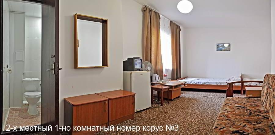  База отдыха "Торнадо" Краснодарский край 2-х местный 1-но комнатный номер Улучшенный (Корпус № 3), фото 3