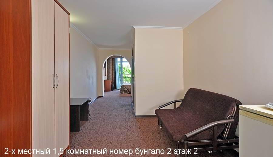  База отдыха "Торнадо" Краснодарский край 2-х местный 1,5 комнатный номер (Бунгало №2), фото 2