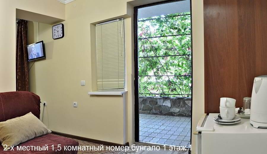  База отдыха "Торнадо" Краснодарский край 2-х местный 1,5 комнатный номер (Бунгало №1), фото 4