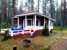 Recreation center «Syamozero» Republic Of Karelia Gostevoy dom s panoramnyimi oknami