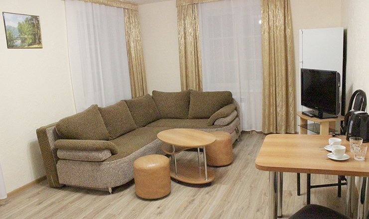  «Яш-Тан» гостиница Республика Башкортостан Люкс 2-местный 2-комнатный, фото 3