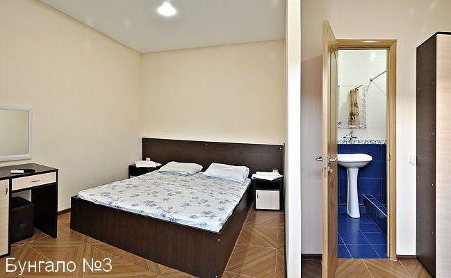  Гостиничный комплекс "Торнадо" Краснодарский край 2-х местный полуторакомнатный номер Студия (Бунгало №3), фото 3
