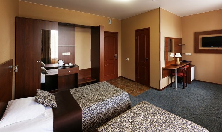  «Cronwell Park Ника» отель Омская область Комфорт 2-местный 1-комнатный, фото 2