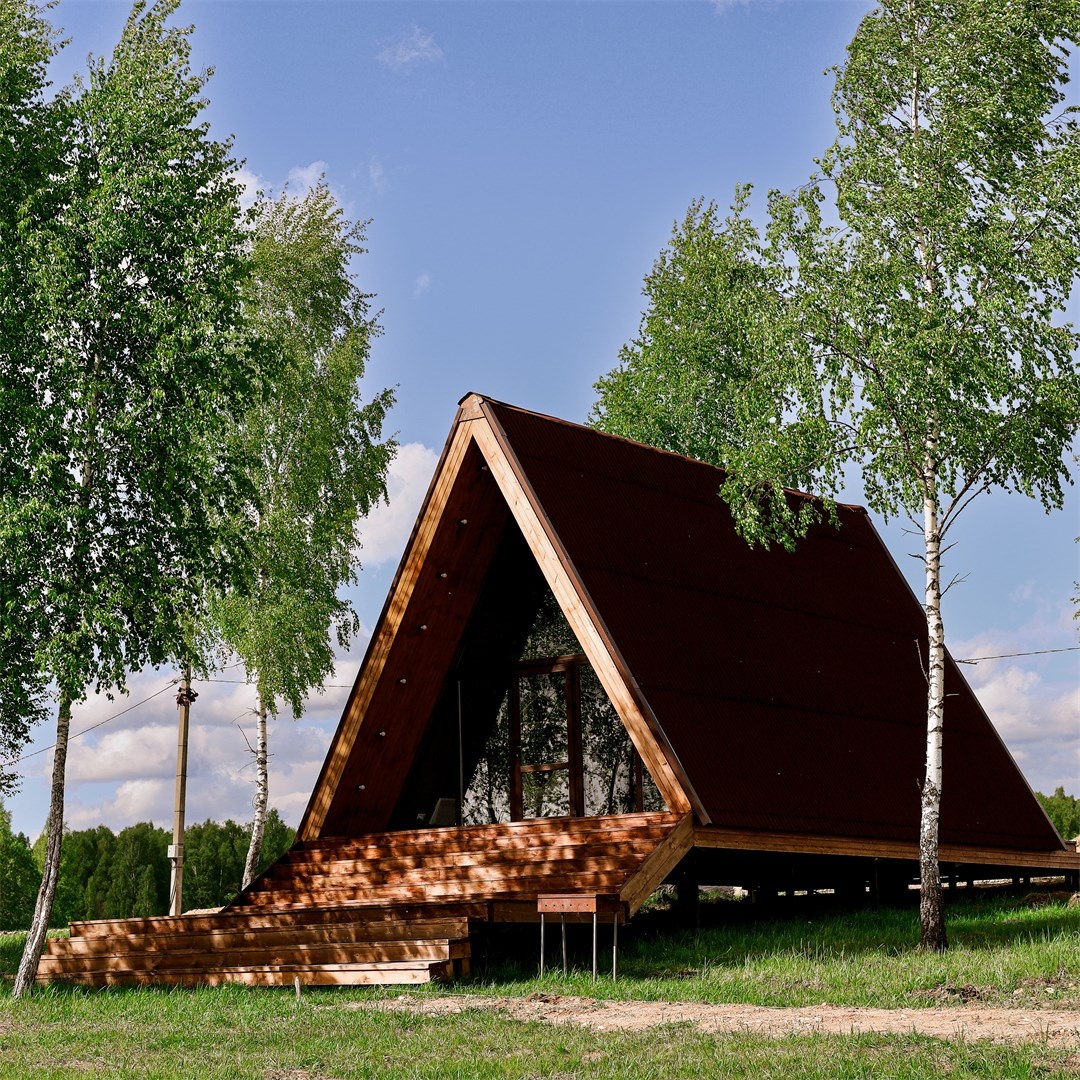 База отдыха «Green Village Resort» Калужская область A-frame Фьорд, фото 1