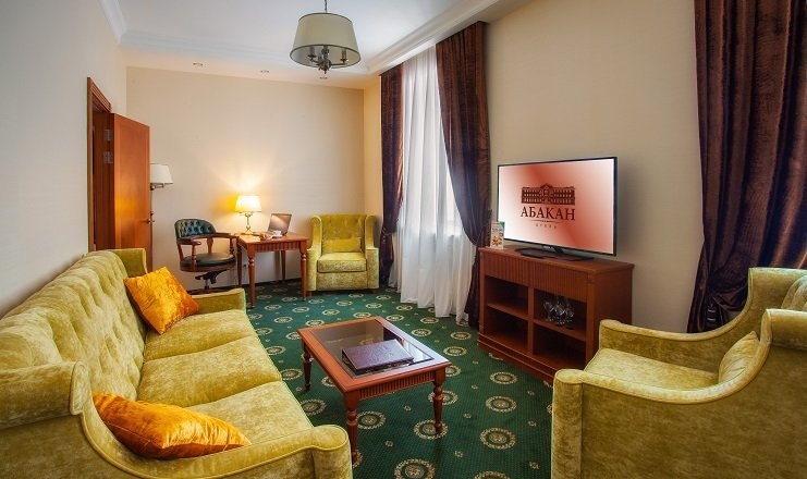  «Абакан» отель Республика Хакасия Люкс 2-местный 2-комнатный, фото 2
