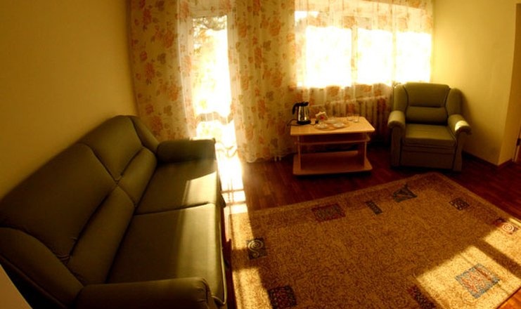  «Лазурный» санаторий Новосибирская область Люкс 2-местный 2-комнатный, фото 1