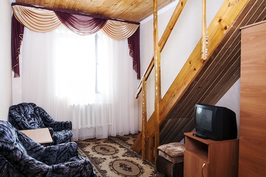  Отель «Эсен» Кабардино-Балкарская Республика Трёхместный двухуровневый номер, фото 6