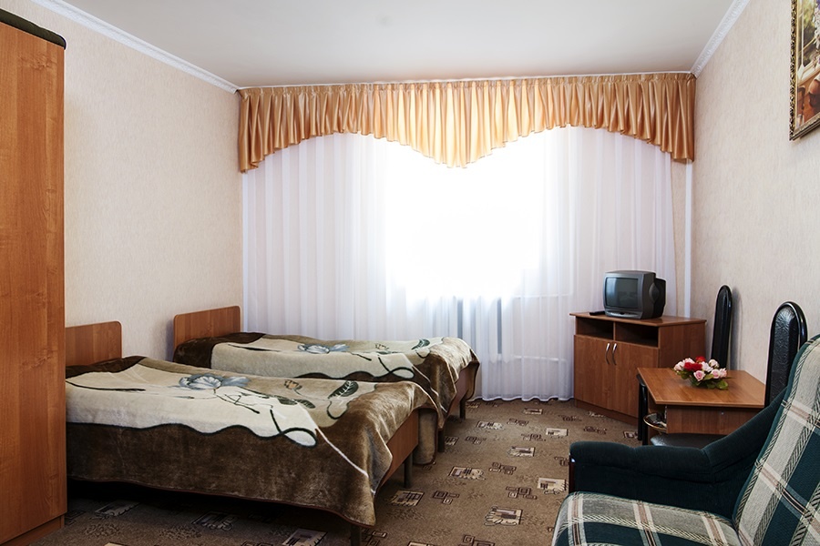  Отель «Эсен» Кабардино-Балкарская Республика Двухместный улучшенный номер, фото 1