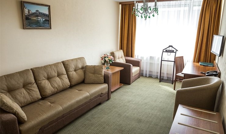  «Малахит» конгресс-отель Челябинская область Стандартный 2-местный 2-комнатный, фото 6