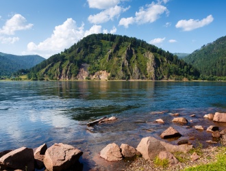Enisey river